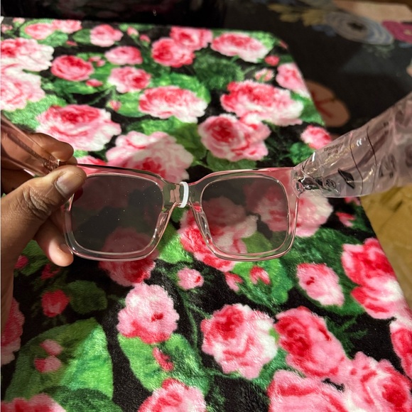 Rag & Bone Transparent Square Sunglasses - Picture 2 of 6